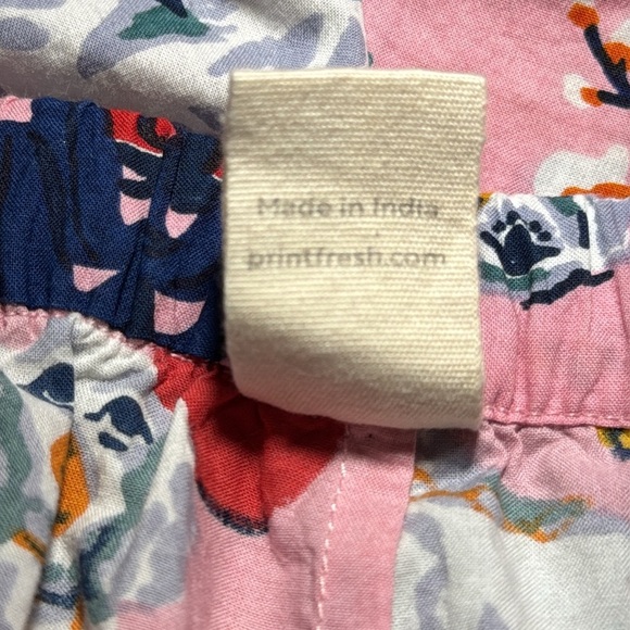 Printfresh Good Dog Pajama Short in Vintage Rose Size XXS Lounge Anthropologie - Picture 8 of 10